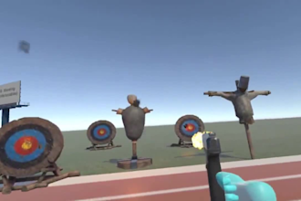 develop a VR app in unity for training and simulation