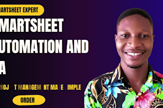 build smartsheet automation smartsheet dashboard and project management