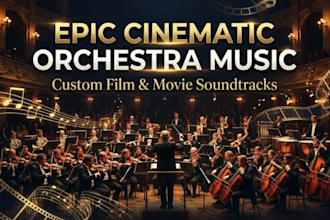 produce epic cinematic orchestra music for films and movie soundtracks