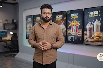 seamless animated TV menu boards for restaurants