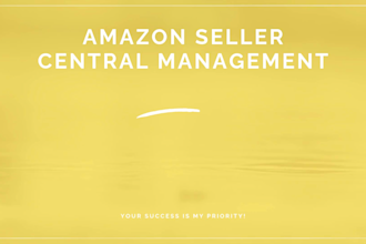 amazon specialist helping brands manage seller central and optimize listings