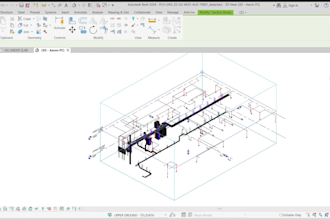 bim modeling for mepfs design