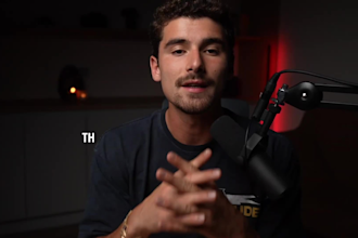 professionally edit podcast videos, and video editing
