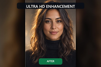 restore old photos, enhance image quality, and upscale to ultra HD