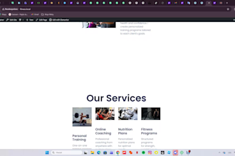 create a professional fitness trainer website in wordpress