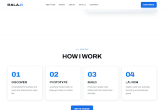 build a custom animated website with nextjs and react