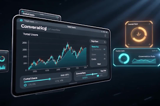 create a saas promo video or app demo video with smooth ui animations