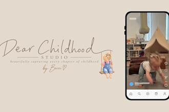 create brand photography and videos for baby and toddler products