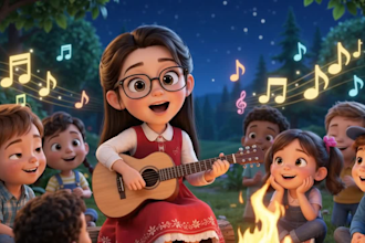 create 3d nursery rhyme animation kids songs and cartoon storytelling
