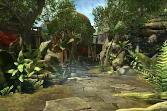 build realistic 3d unity game environment, unity game level for video game