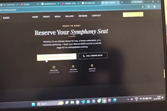 create a business website for your brand