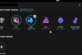 do ai voice changer, saas ai tone calling agent, voicemod, ai voxal voice agent