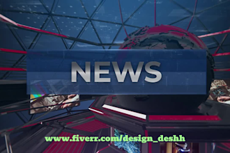 do professionally breaking news intro