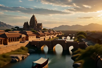 create cinematic 3d documentary scenes for your video