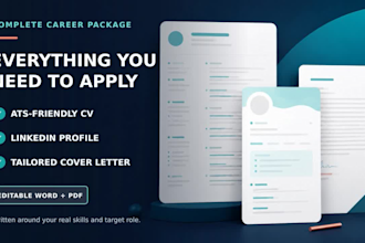 write a professional ats friendly UK CV and linkedin profile