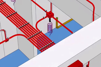 hvac bim modeling hvac shop ducts drawing mep clash detection revit coordination