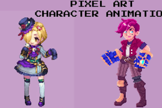 create pixel art sprite sheet nsfw pixel art animation pixel art character