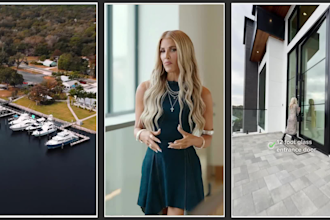 edit trendy luxury real estate reels