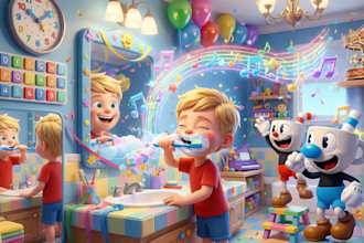 make kids learning videos, animation for kids