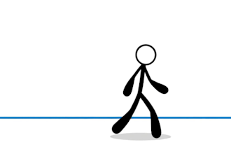 create custom 2d stickman animation and stick figure videos