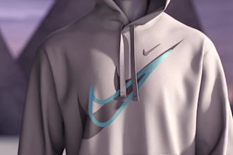 create 3d clothing brand promo videos, apparel mockups and fashion advertisement