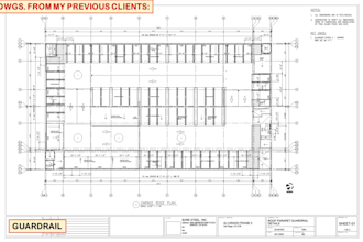 do shop drawings for steel iron of steel stairs and railings