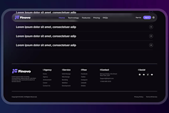 design a clean saas web or mobile app UI in figma