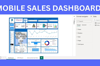 build a power bi sales dashboard with kpis, trends, and regional analysis