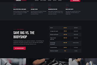 create a website for local business