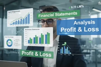 prepare financial statements, profit and loss, and bookkeeping