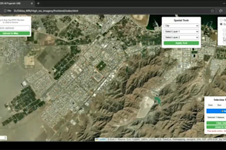 develop interactive web gis maps and advanced geospatial web applications