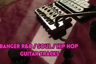record chill neo soul, rnb, and lofi hip hop guitar