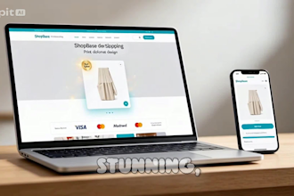 build shopbase dropshipping pod store print on demand branded ecommerce website