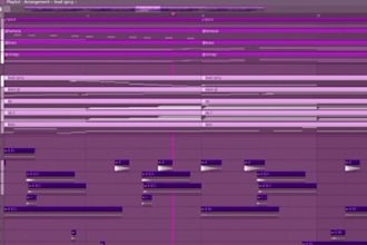 create rnb, city pop, or lofi background music
