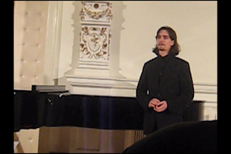 record tenor or counter tenor singing for your piece