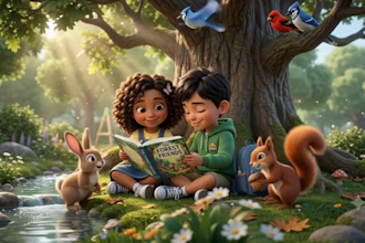 create 2d cartoon animation, kids animation and 3d character