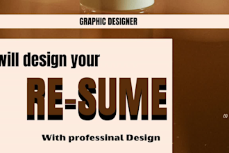 do creative and professional resume and writing for winning job