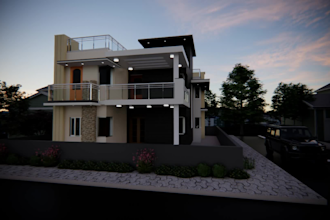 convert sketch, PDF and dwg to 3d architectural model and render