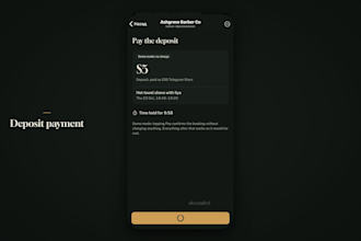 develop a custom telegram bot or telegram mini app