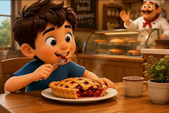 create ai 3d cartoon videos for kids youtube channel stories nursery ai pixar