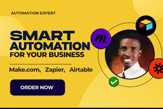 build make com and zapier automation fix make com made com expert