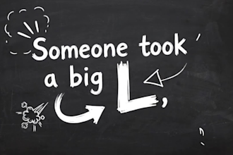 create a hand drawn lyric video with custom illustrations