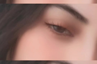 create aesthetic close up eye video for beauty and viral ugc