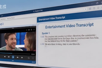 create srt subtitles for chinese or english videos