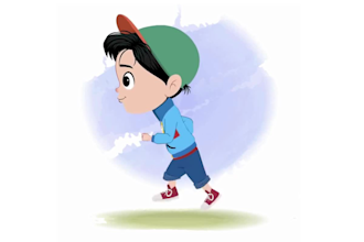 do 2d cartoon video animation and 2d animation video cartoon character animation