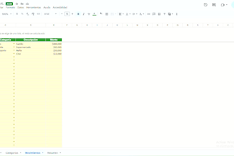 plantillas personalizadas en google sheets