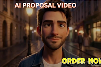3d pixar style ai animated video ai proposal video 3d storytelling ai animation