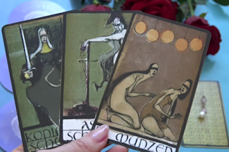 create a personal tarot card reading video just for you