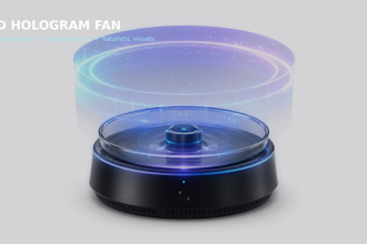 3d hologram animation hologram fan video 3d animation logo animation futuristic