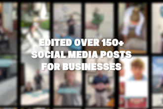 edit instagram reels, youtube shorts, tiktok and video ads